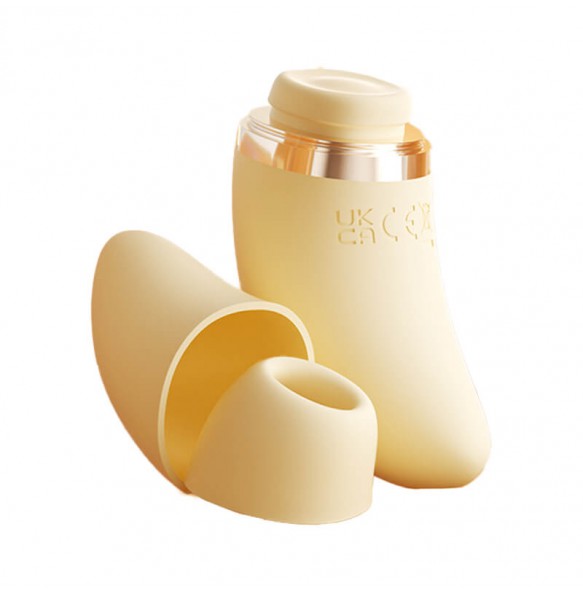 MizzZee - YueYaEr Licking Suction Stimulator (Chargeable - Yellow)